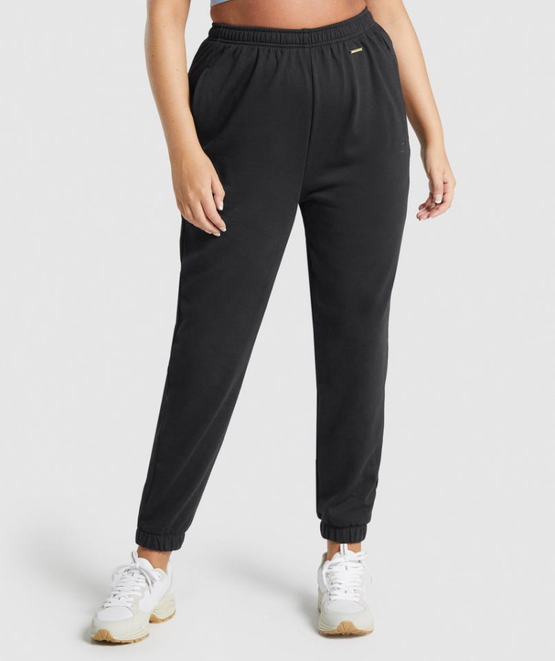 Women\'s Gymshark Whitney Loose Jogger Black | NZ 9QJEVY